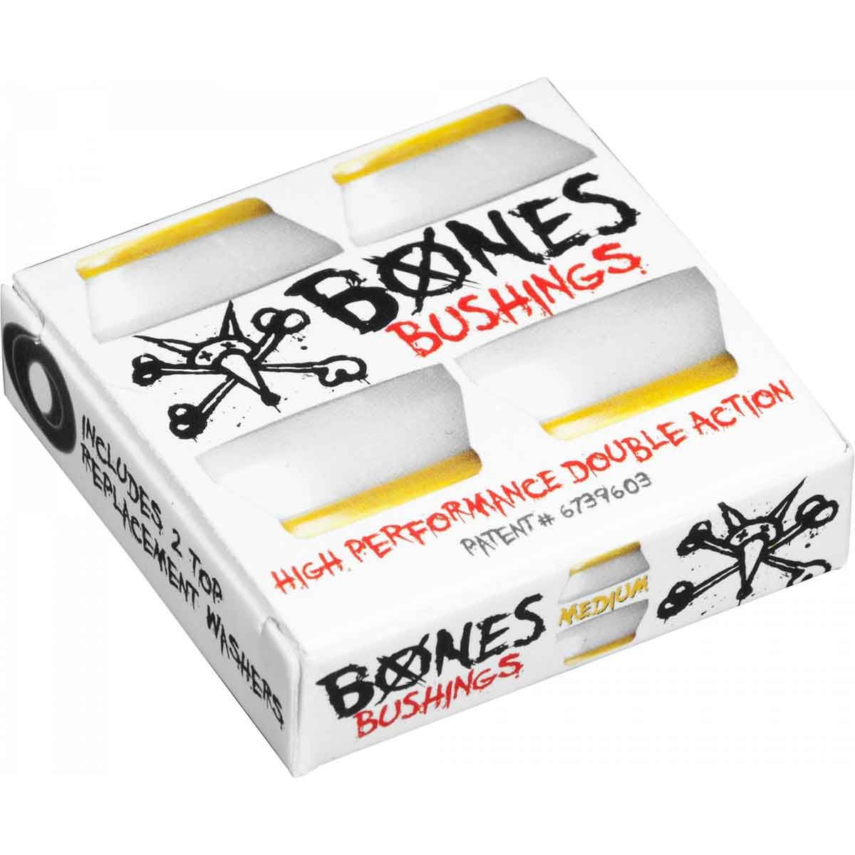 BONES BUSHINGS - MEDIUM WHITE (91A)