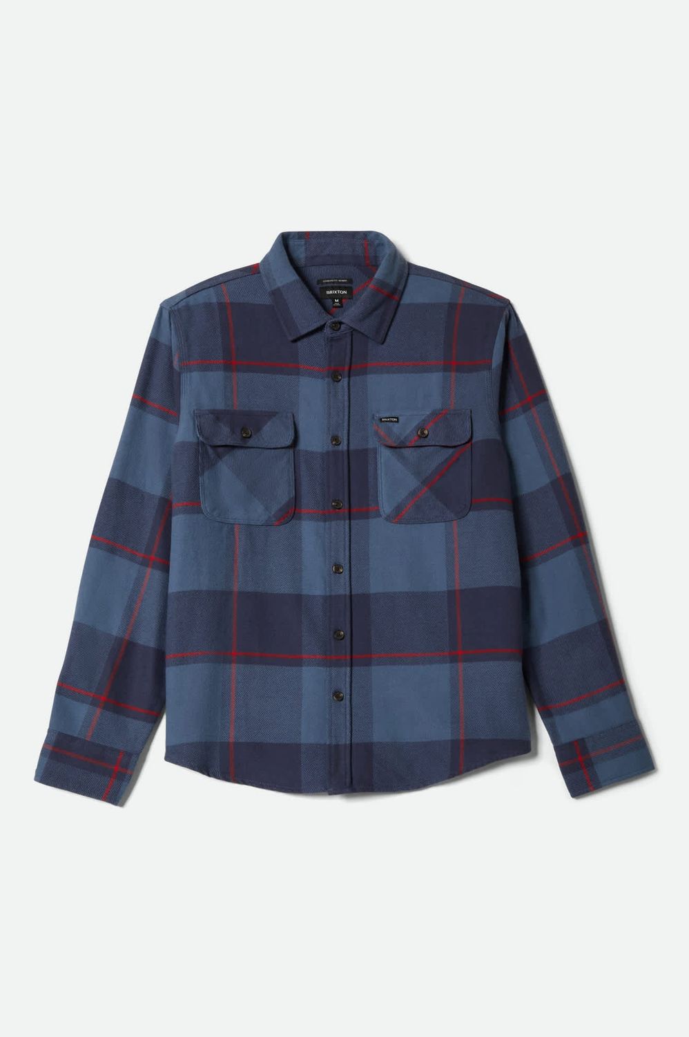 BOWERY FLANNEL - BERING SEA/MOOD INDIGO/ADRENAL