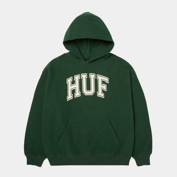  	CRACKED ARCH REVERSE HOODIE	FOREST GREEN