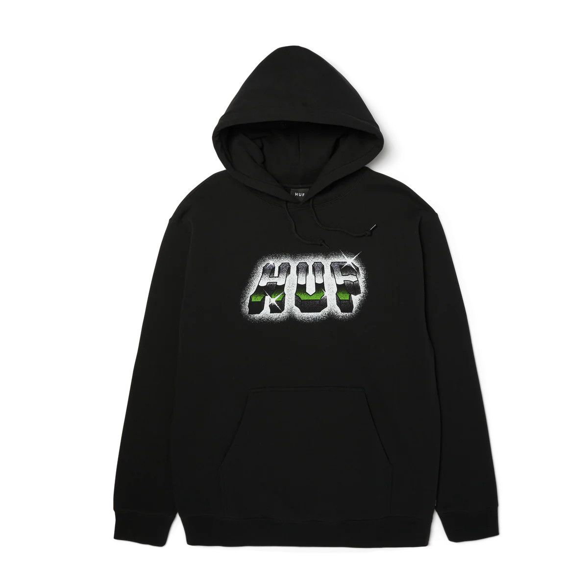 CHROME GRIT P/O HOODIE	BLACK