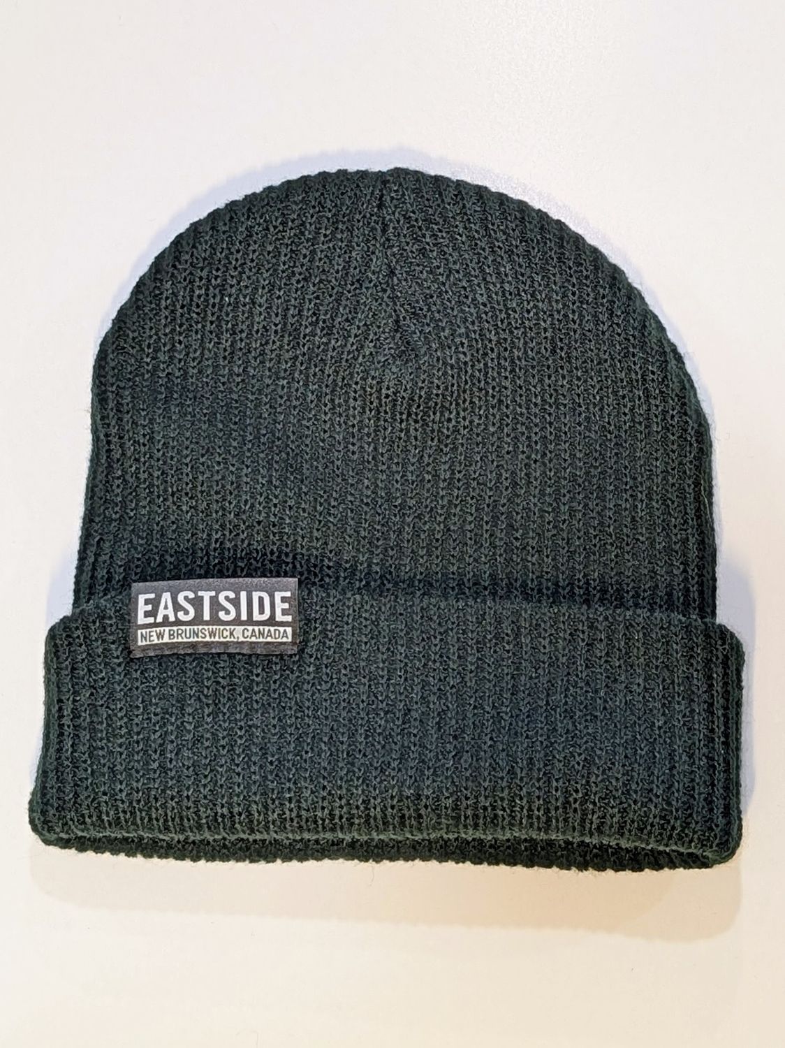 East Side Loose knit Slouchy Clip Beanie Black