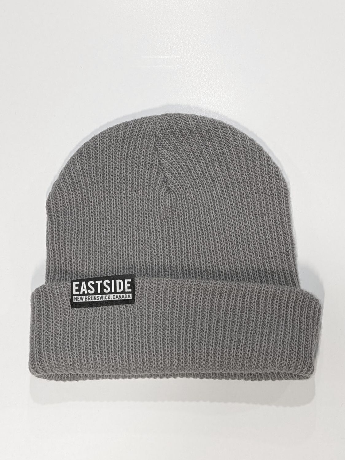 East Side Loose knit Slouchy Clip Beanie Concrete