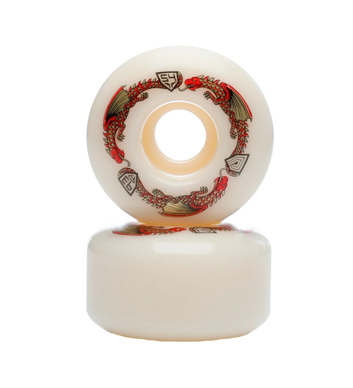 POWELL PERALTA - DRAGON FORMULA WHEELS V4 93A RED (54MM X 34MM)