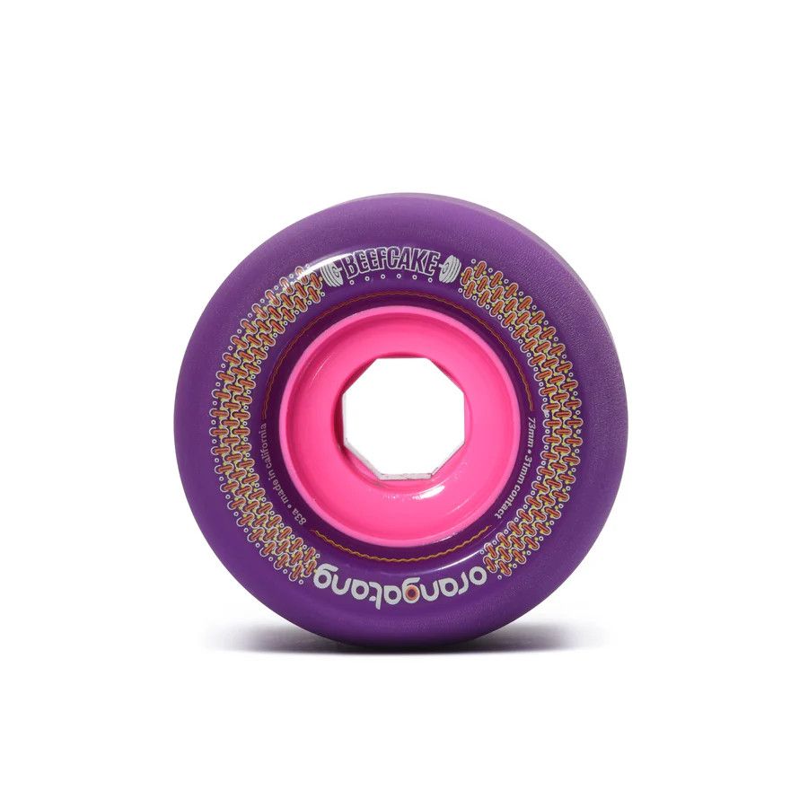 Orangatang Wheels Beefcake Purple 83a 73mm