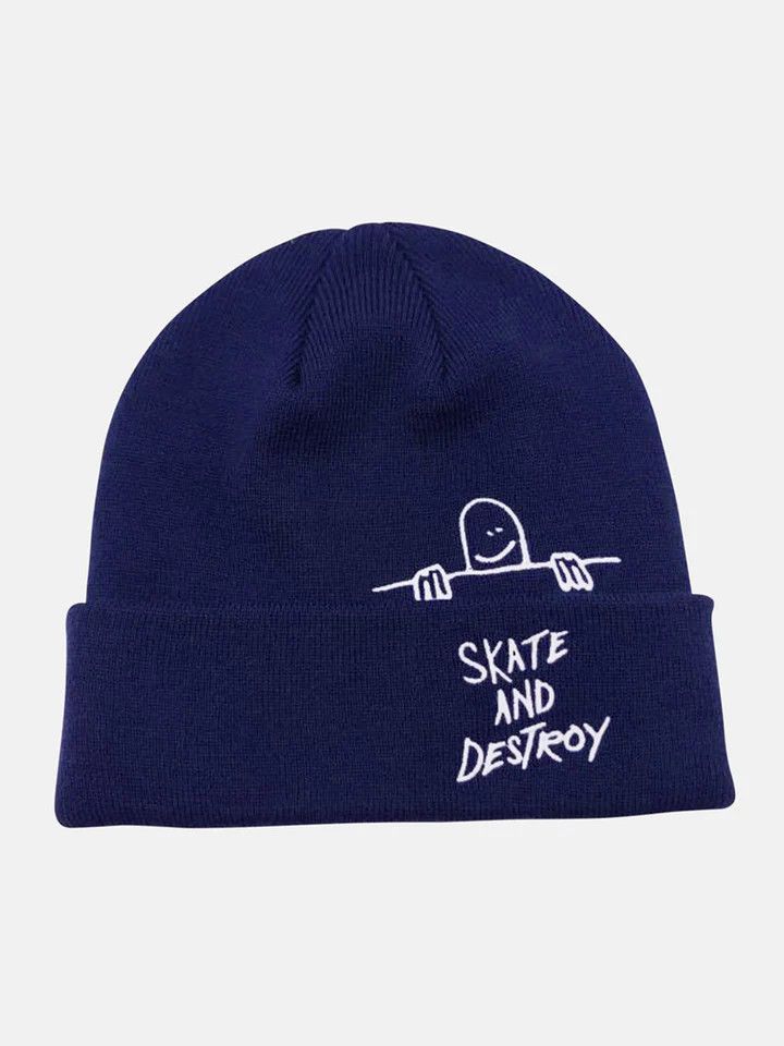 GONZ SAD BEANIE	NAVY