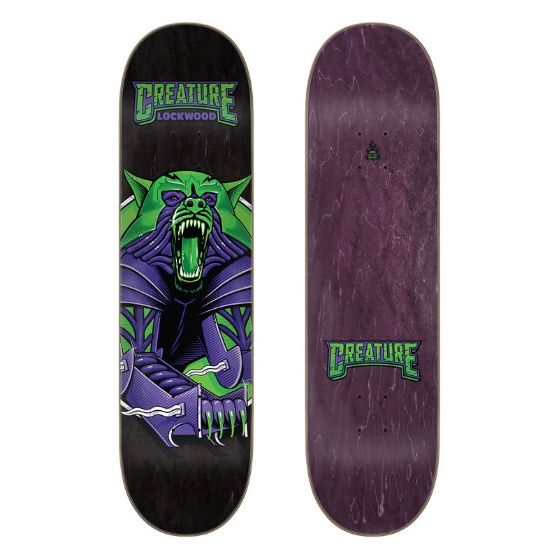 CREATURE PRO DECK LOCKWOOD ROBO WOLF 8.25x32.04 WB 14.353