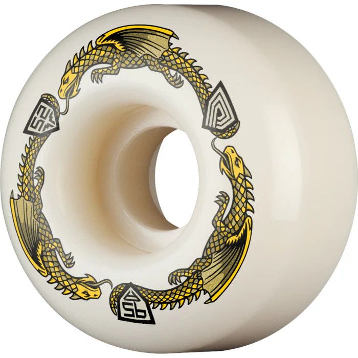 POWELL PERALTA - DRAGON FORMULA WHEELS V1 95A YELLOW (52MM X 31MM)