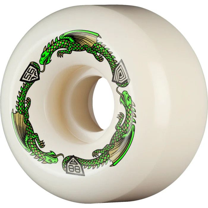 POWELL PERALTA - DRAGON FORMULA WHEELS V6 88A GREEN (56MM X 36MM)