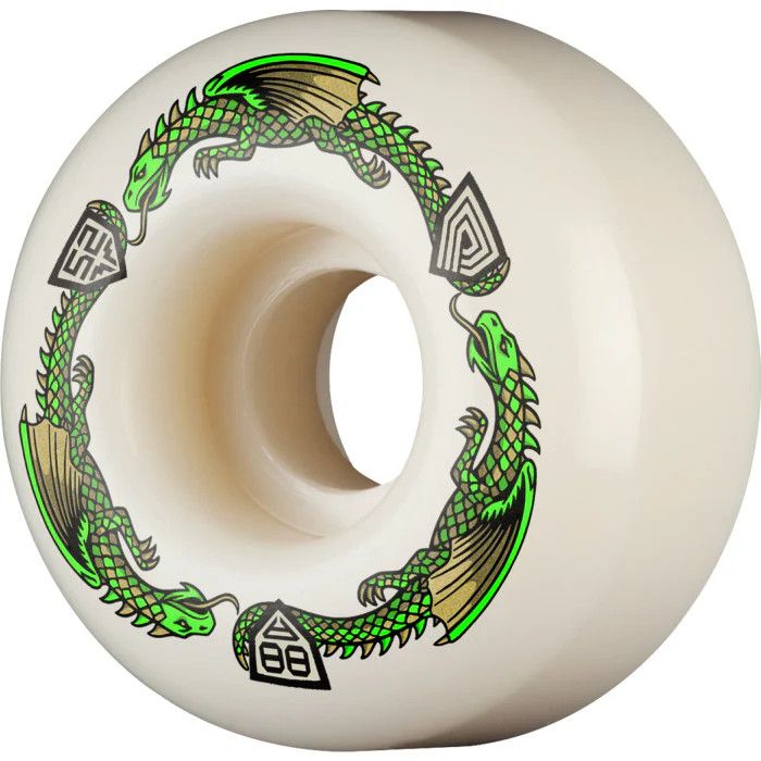 POWELL PERALTA - DRAGON FORMULA WHEELS V1 88A GREEN (52MM X 31MM)