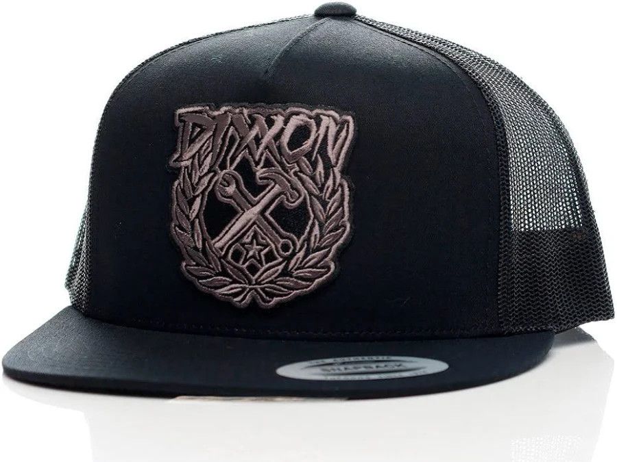 PARTY CREST GRAY TRUCKER BLACK