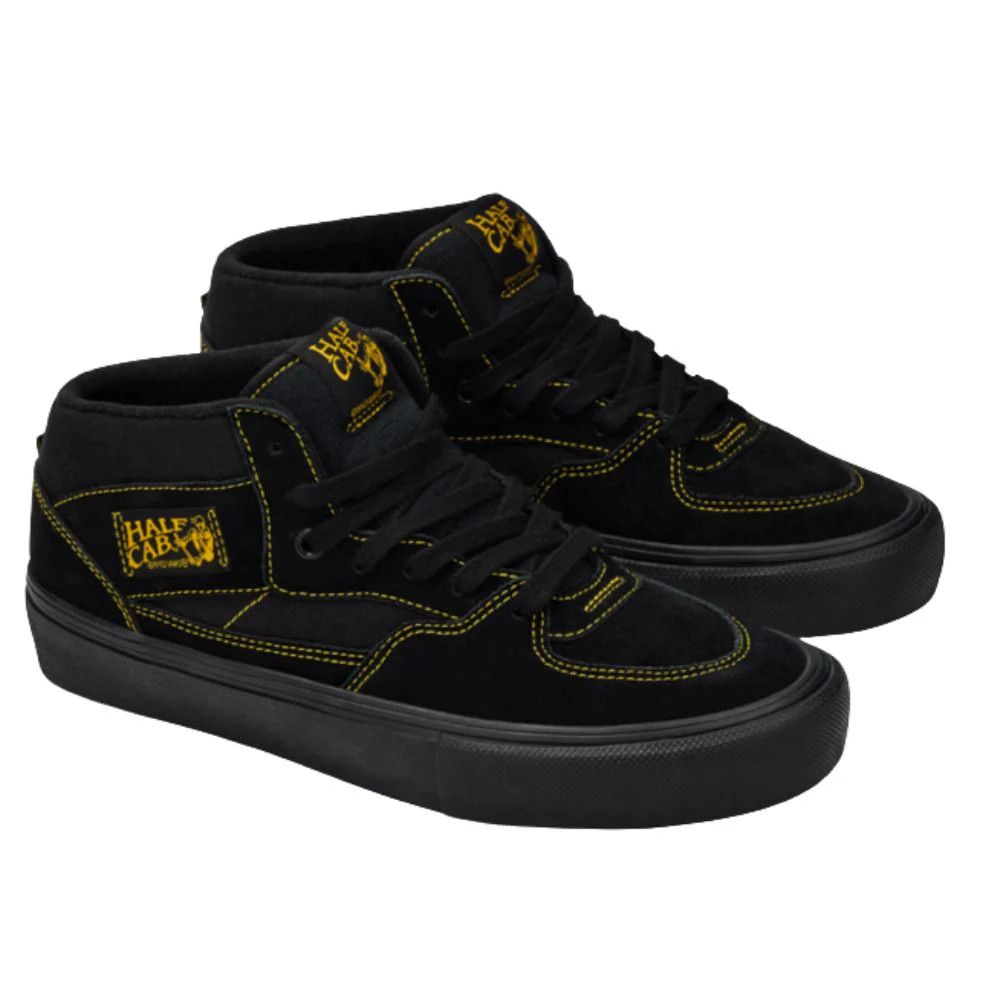Skate Half Cab BLACK/MUSTARD