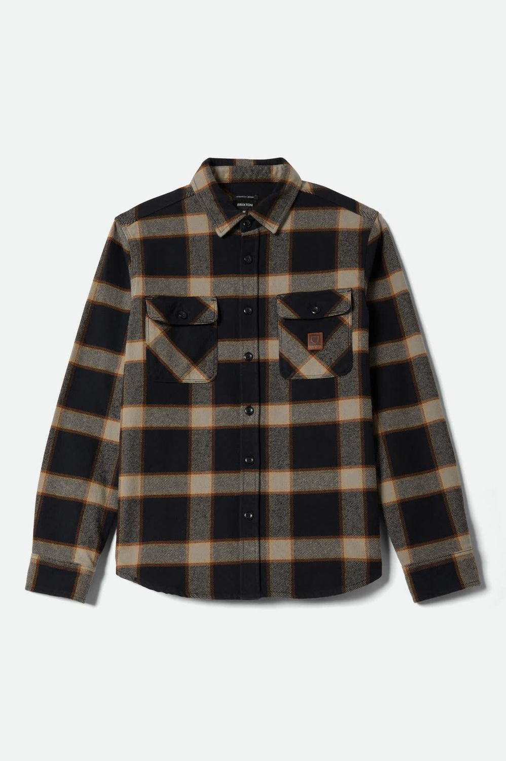BOWERY HEAVY WEIGHT FLANNEL	BLACK/CREAM