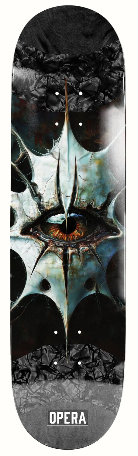 OPERA - EVIL EYE SYMMETRICAL EX7 POP SLICK DECK 8.25 x 31.9  WB 14.0