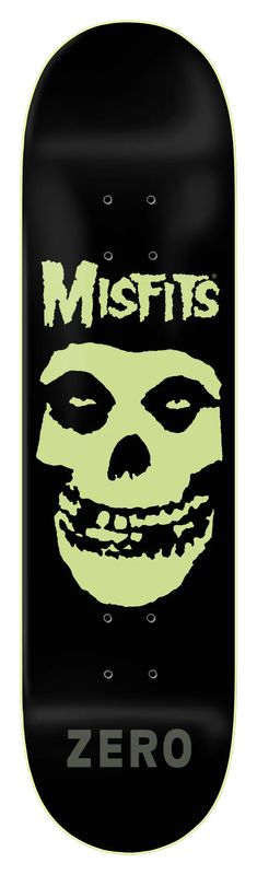 ZERO - MISFITS FIEND SKULL GITD 8.25 x 31.9 WB 14.25
