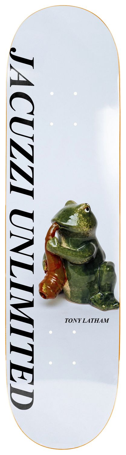 JACUZZI - NEW PRO TONY LATHAM FROG EX7 DECK 8.5 x 32.2 WB14.25