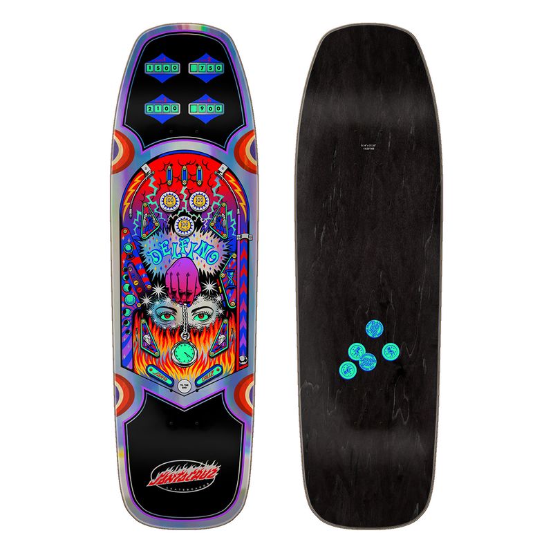 CRUZ SHAPED DECK DELFINO PINBALL 9.14x31.5 14 WB