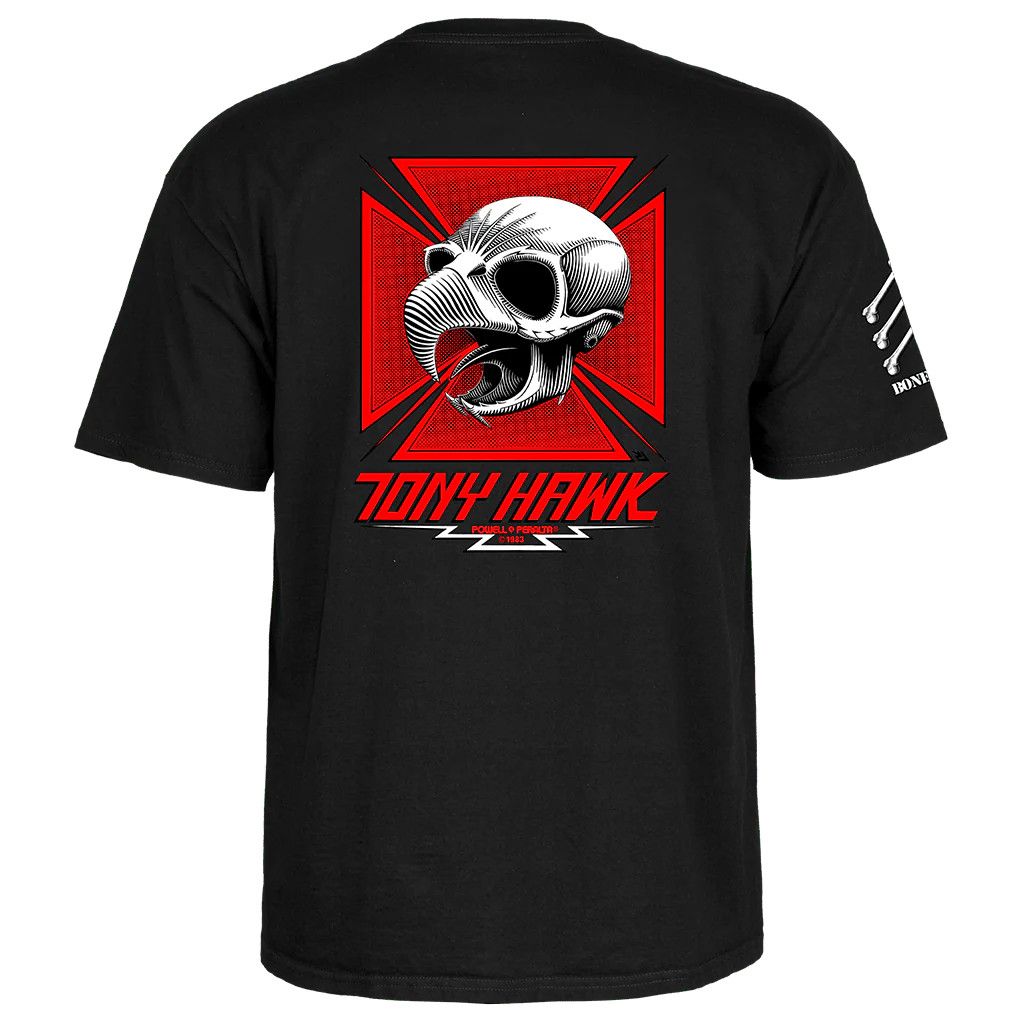 Bones Brigade Hawk Skull Series 17 T-Shirt - Black