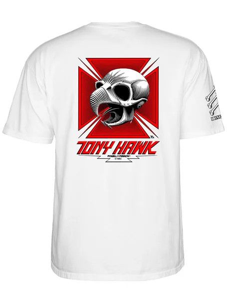 Bones Brigade Hawk Skull Series 17 T-Shirt - White