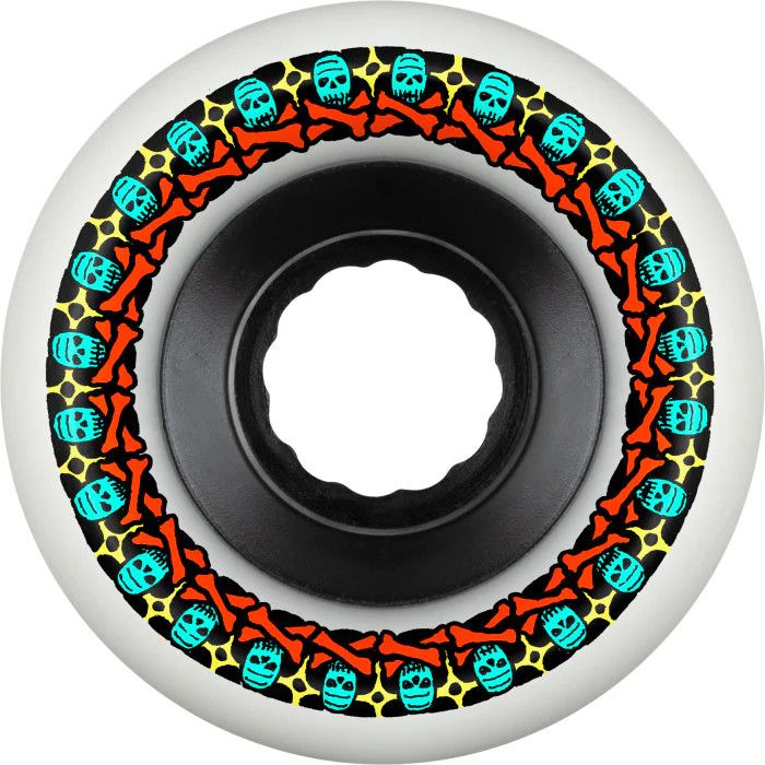 BONES WHEELS - ROUGH RIDERS 80A (59) WHITE