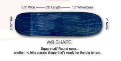 East Side X Panther Reaper Shape Coffin W9 8.5 x 33 WB 15