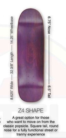 East Side X Panther Reaper Shape Z4 8.625 x 31.38 WB 14.25