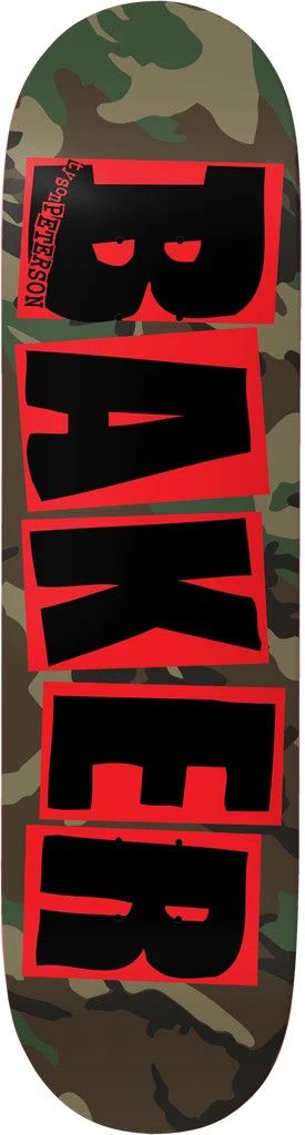 Tyson Peterson Brand Logo Camo Deck 8.25