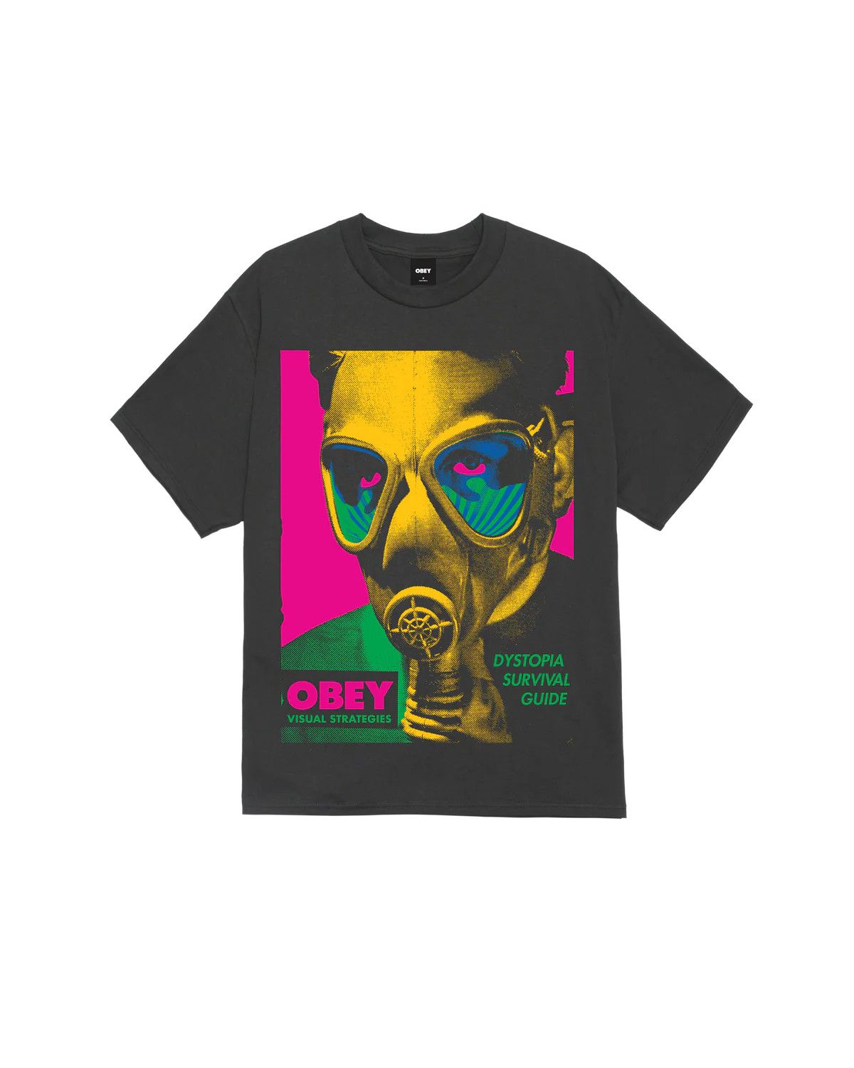 OBEY GAS MASK VINTAGE BLACK