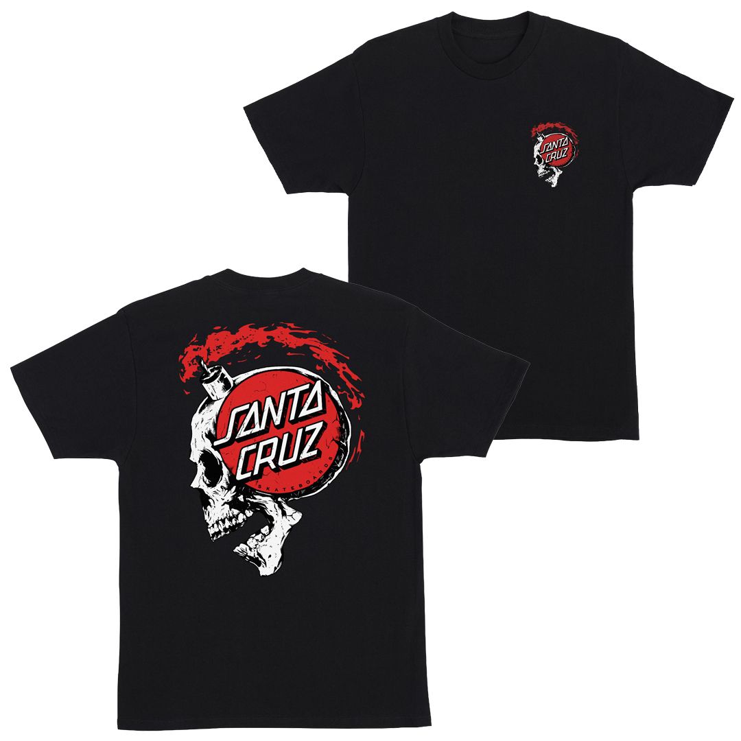 SANTA CRUZ T-SHIRT SHORT FUSE