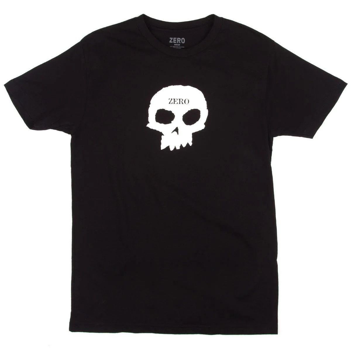 ZERO - SINGLE SKULL TEE BLACK