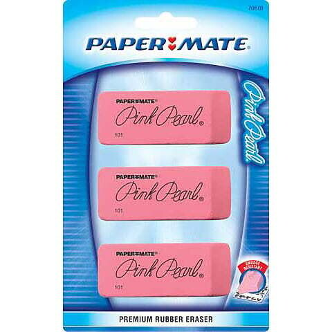 Erasers Pink Pearl Eraser