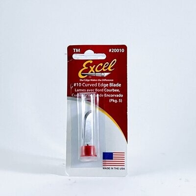 #10 Curved Edge Blade 5 pack