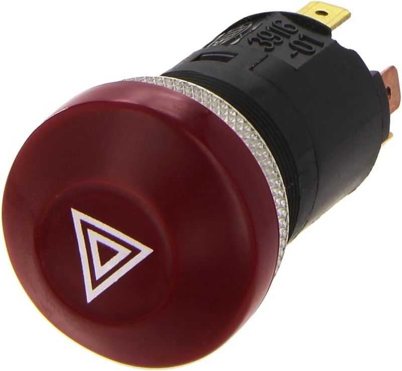 HELLA 6HF 003 916-011 Hazard Warning Light Switch - Push control - 12V