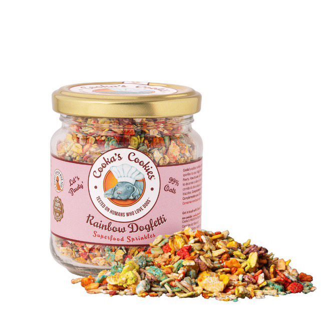 Cooka's Cookies Rainbow Dogfetti