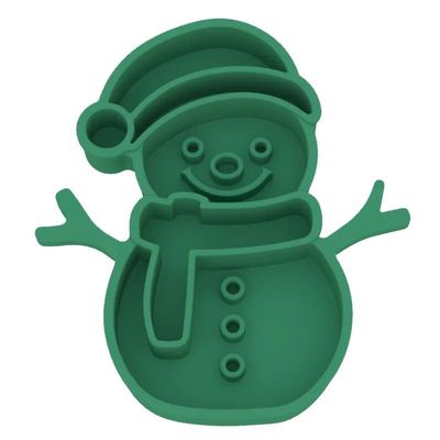 2-in-1 Snowman slowfeeder/likmat