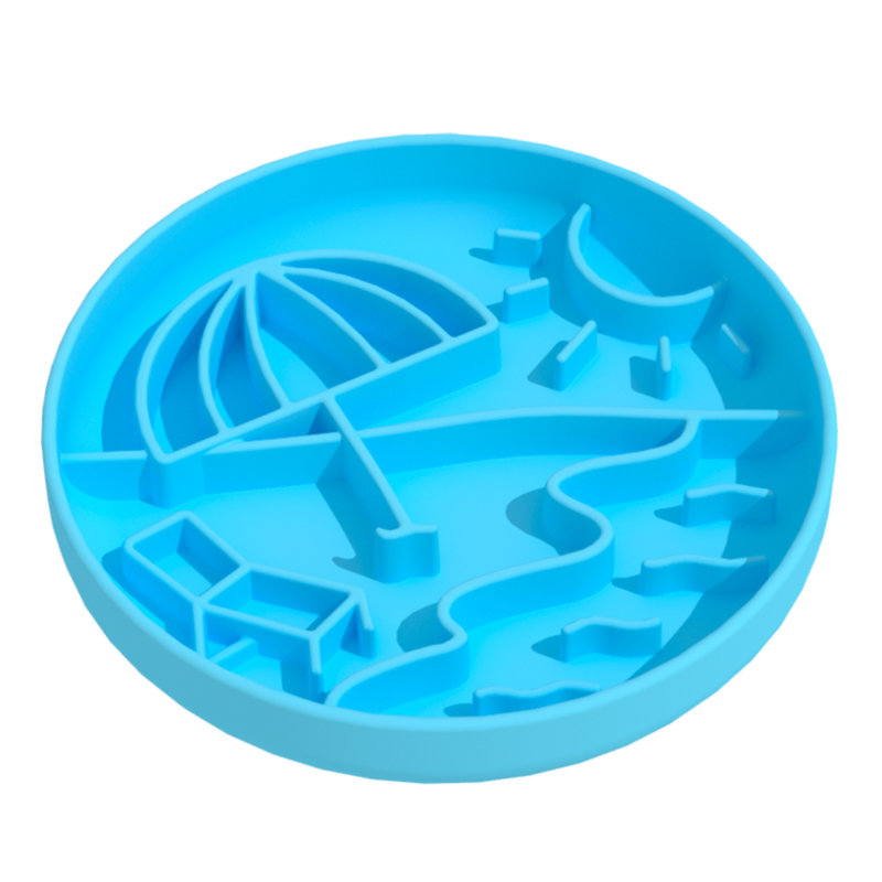 Beach slowfeeder