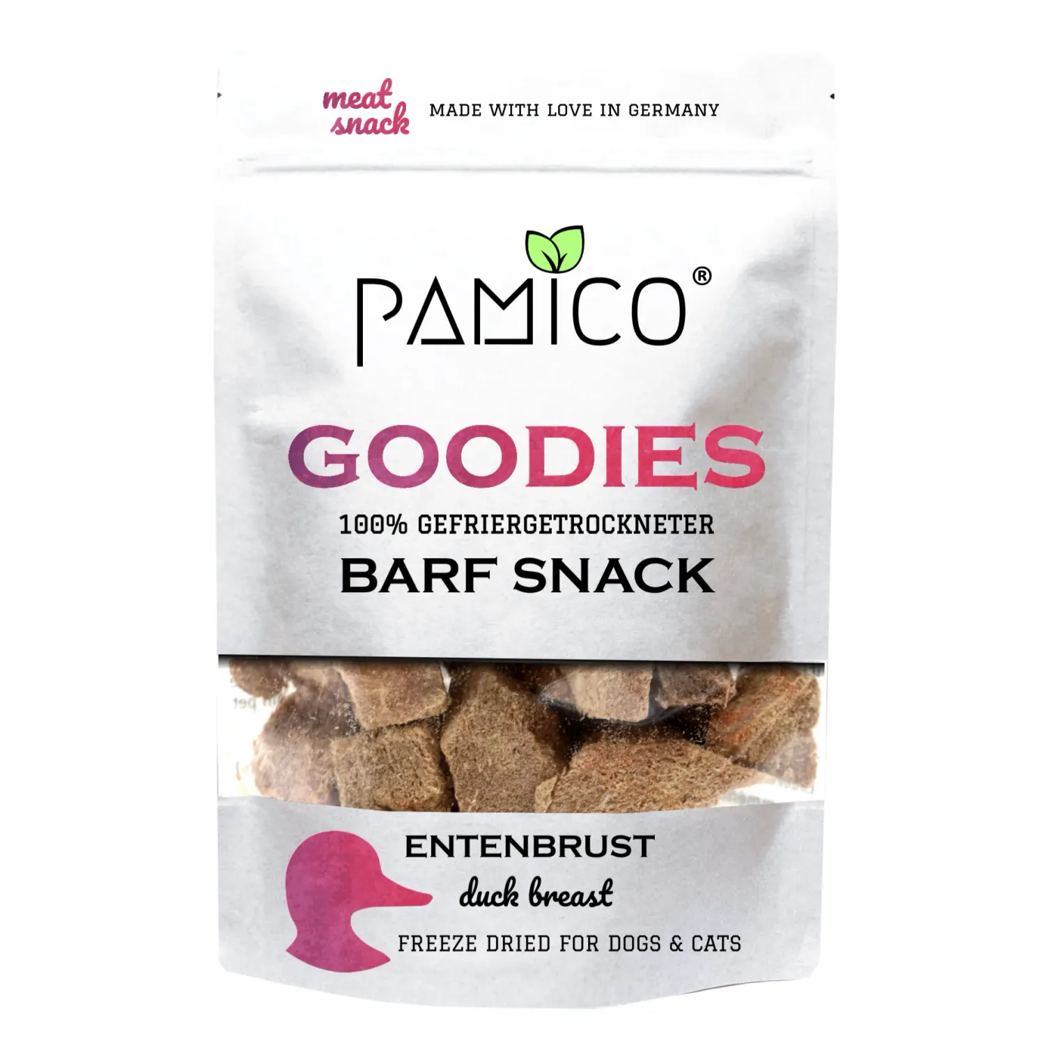 Pamico Goodies Gevriesdroogde Eendenborst