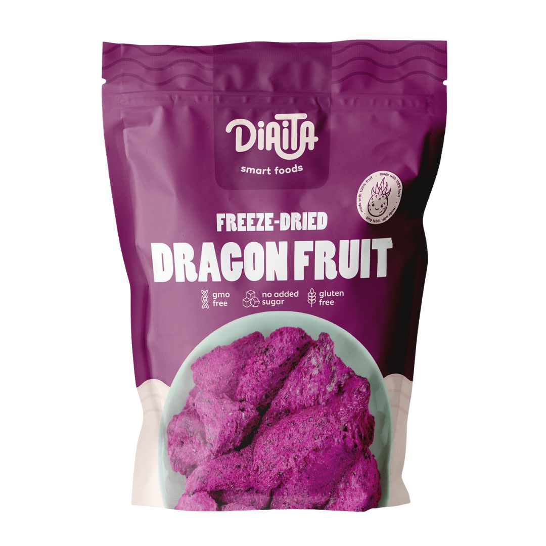Diaita gevriesdroogde drakenfruit