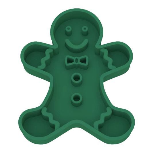 2-in-1 Gingerbread slowfeeder/likmat