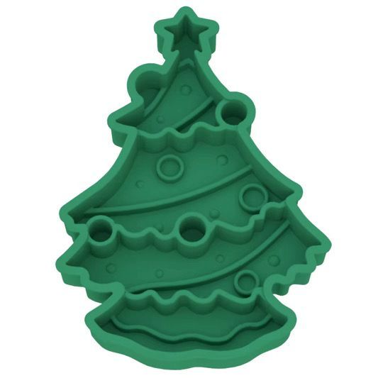 2-in-1 Christmas Tree slowfeeder/likmat