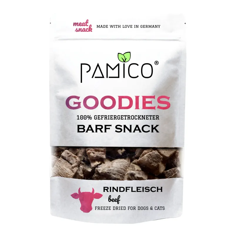 Pamico Goodies Gevriesdroogd Rundvlees