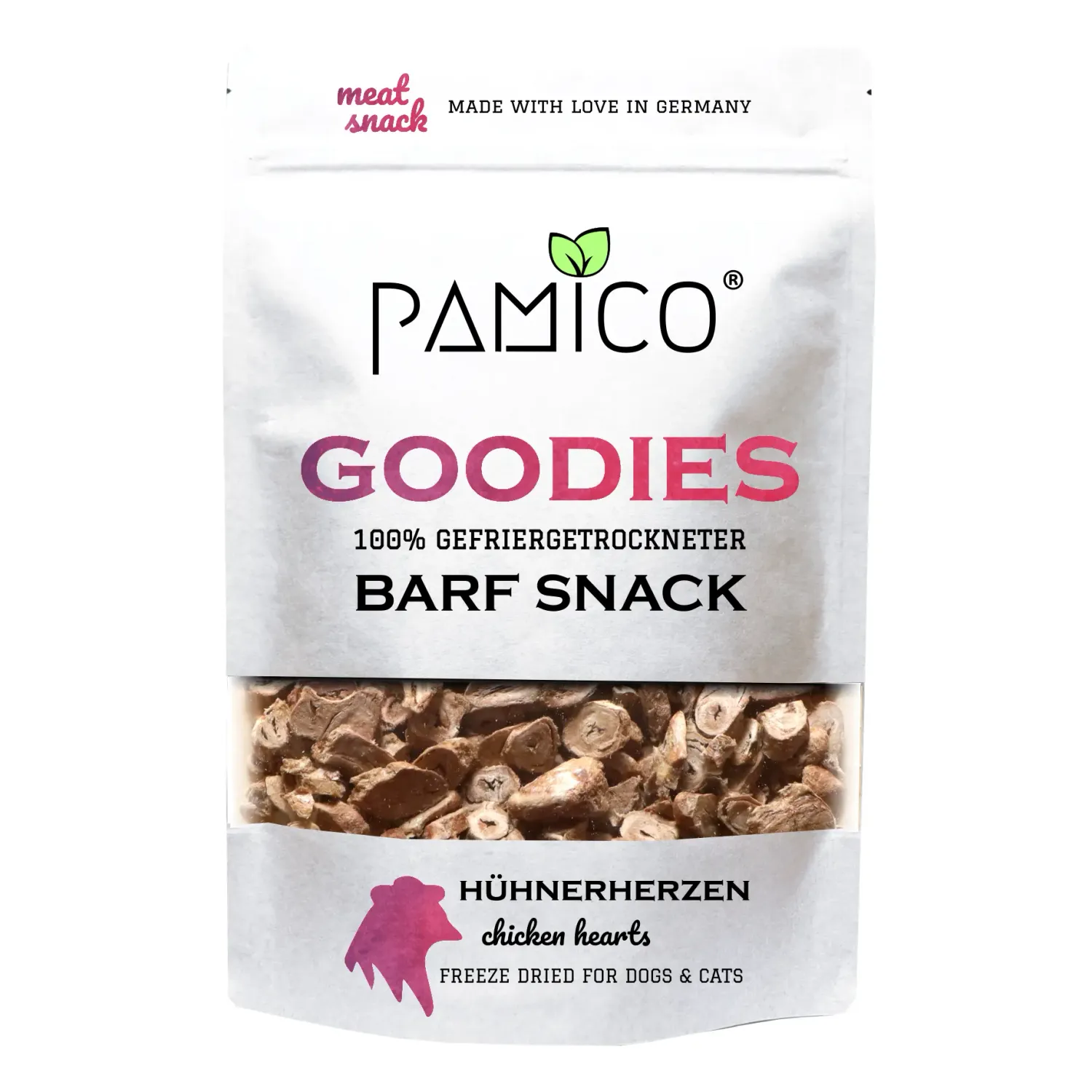 Pamico Goodies Gevriesdroogde Kippenhart