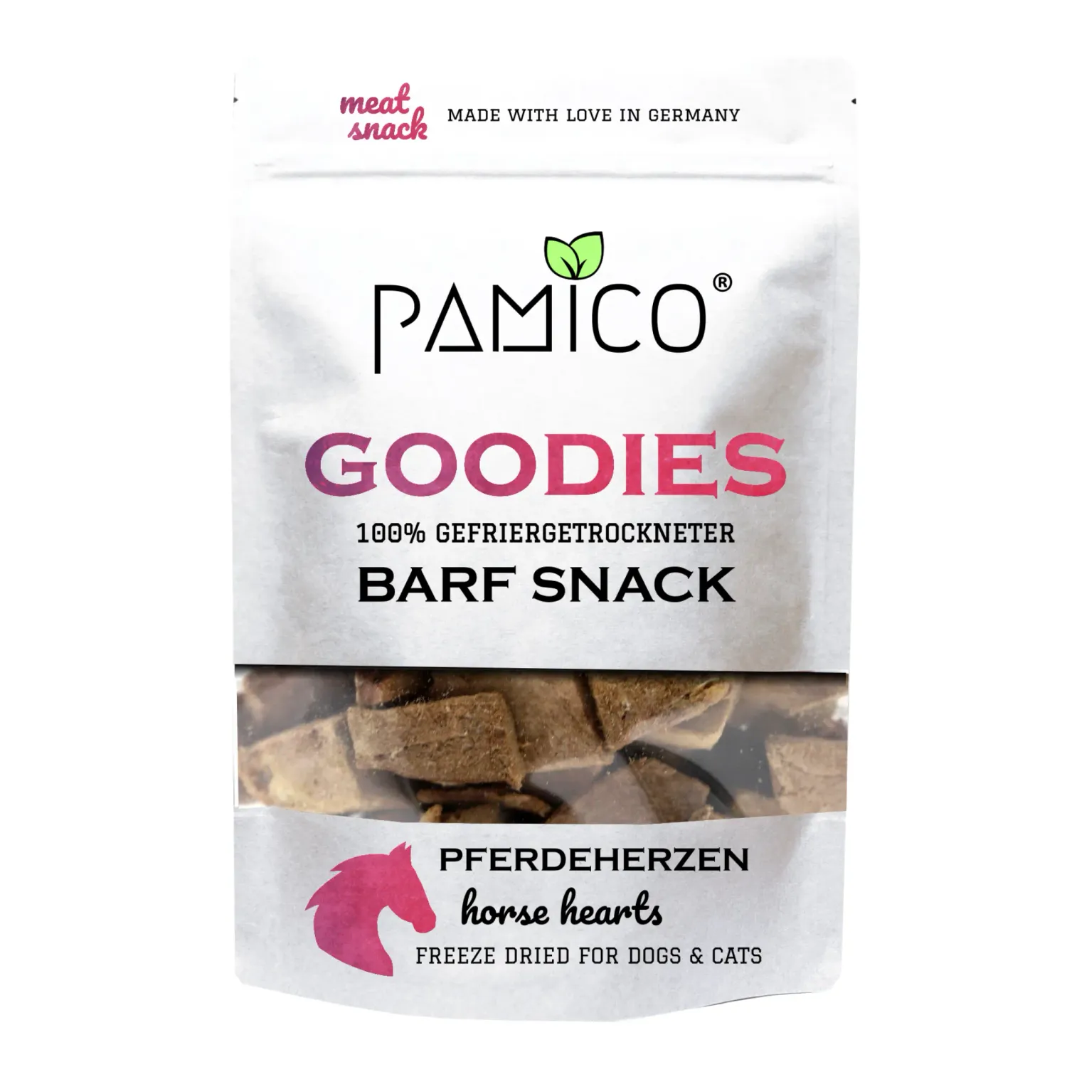 Pamico Goodies Gevriesdroogde Paardenhart