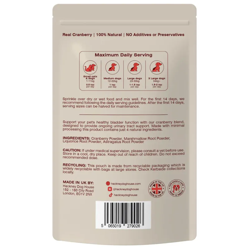 Urinary Cranberry Topper