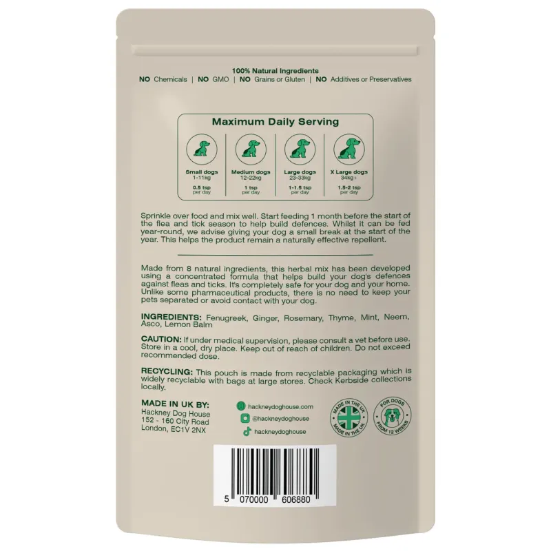 Natural Flea &amp; Tick Topper