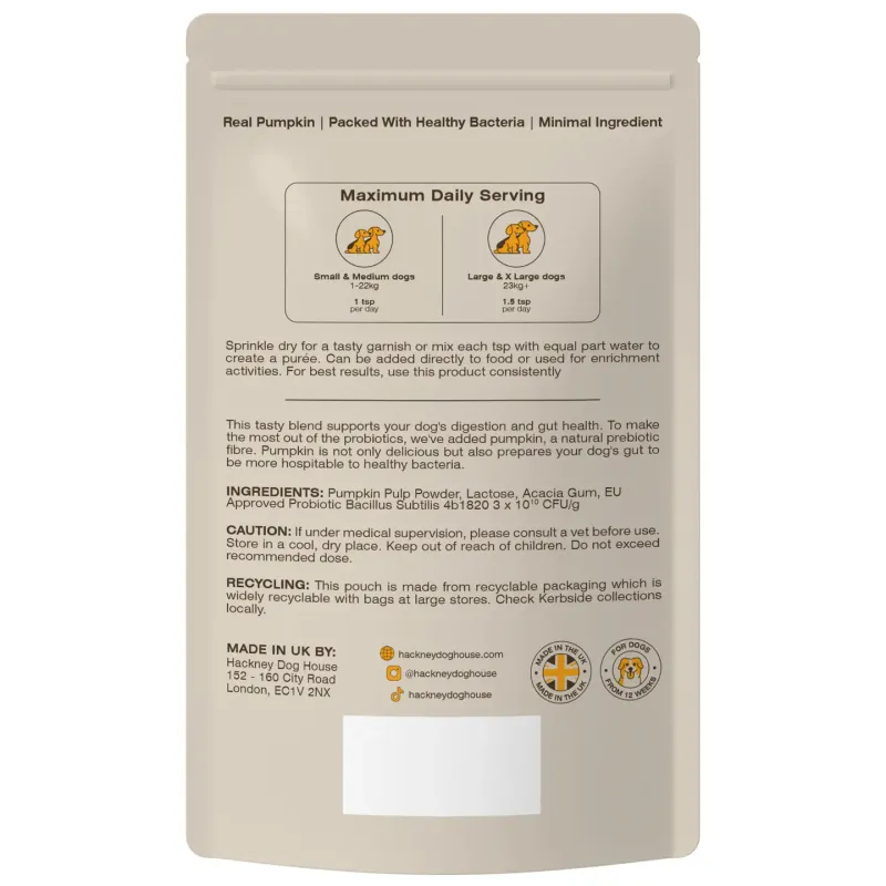 Pumpkin &amp; Probiotics