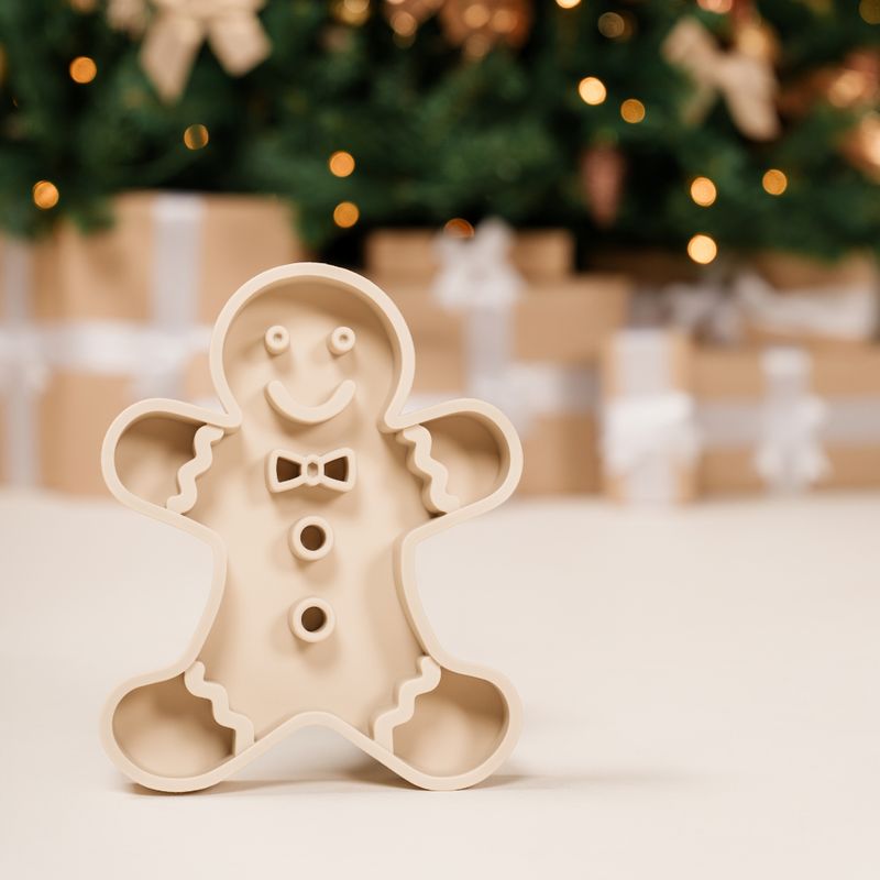 2-in-1 Gingerbread slowfeeder/likmat