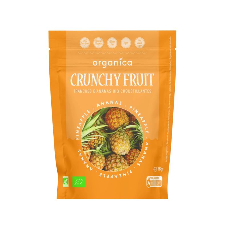 Organica Crunchy Fruit Ananas