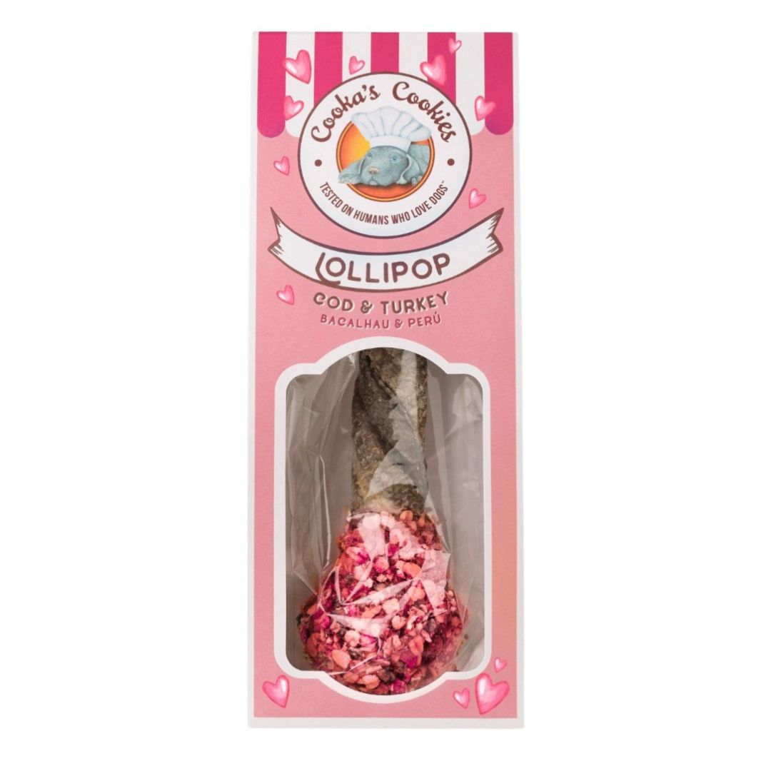 Cooka's Cookies Valentine's Lollipop
