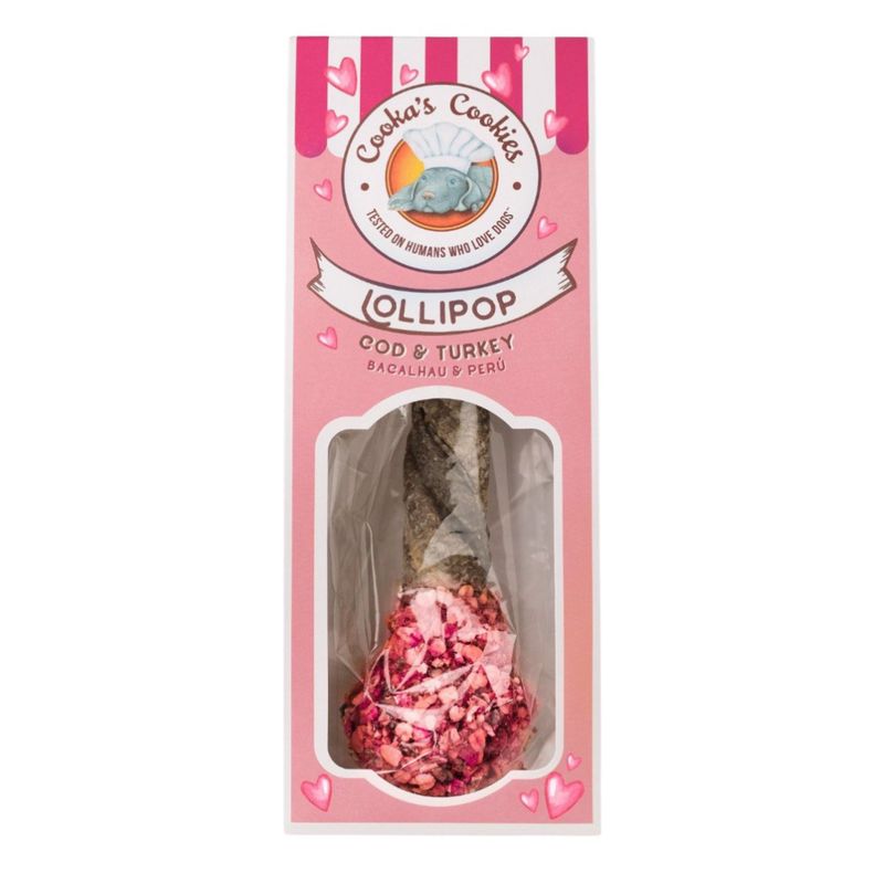 Cooka's Cookies Valentine's Lollipop