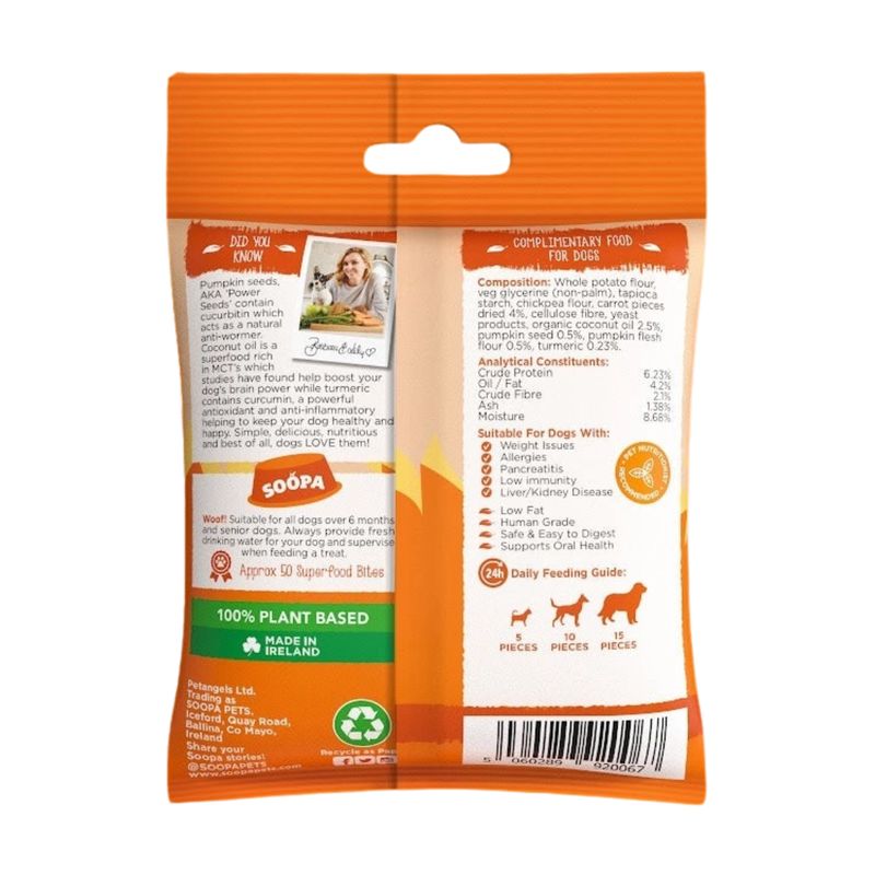 Carrot &amp; Pumpkin Healthy Bites